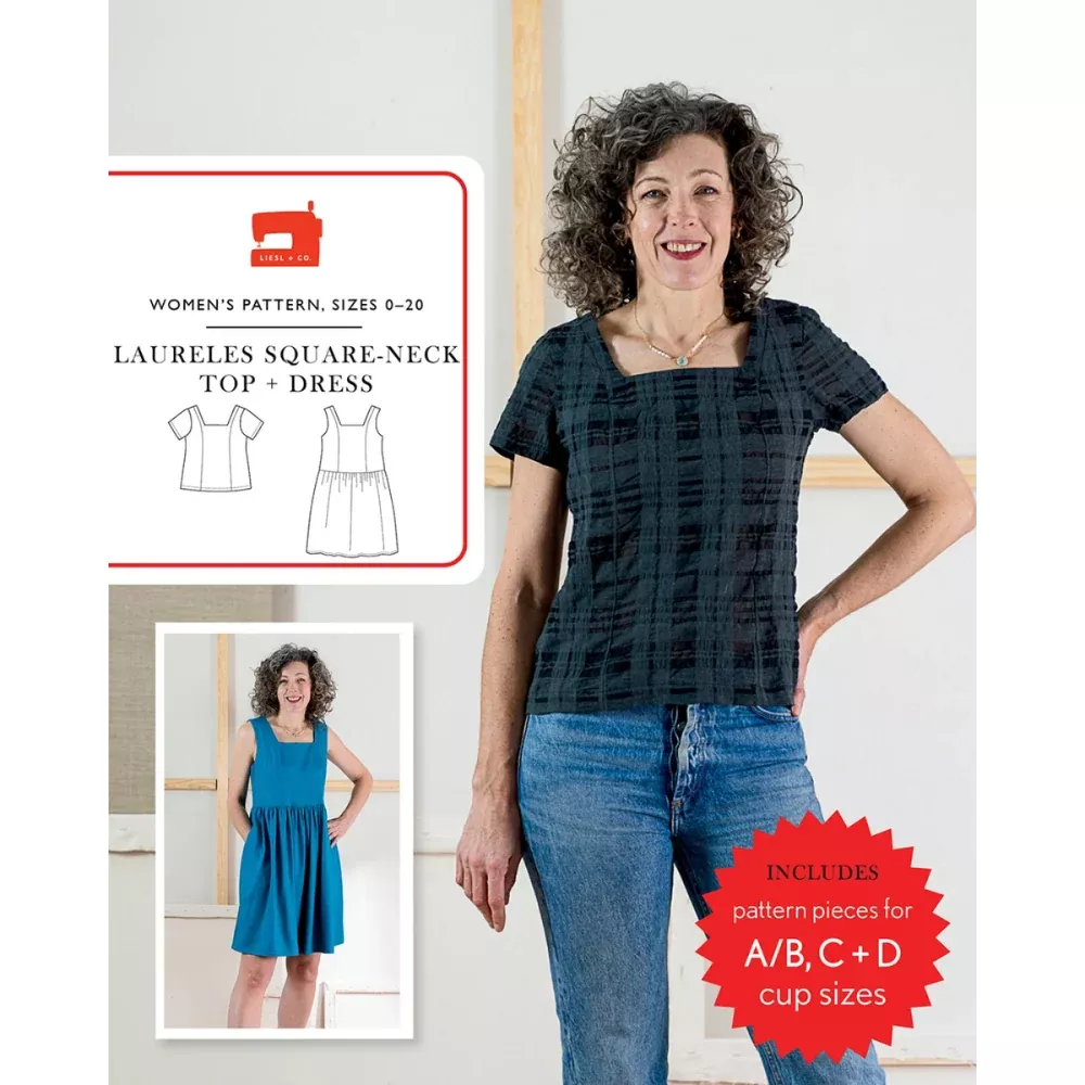 Laurels Square-Neck Top + Dress | Liesl + Co