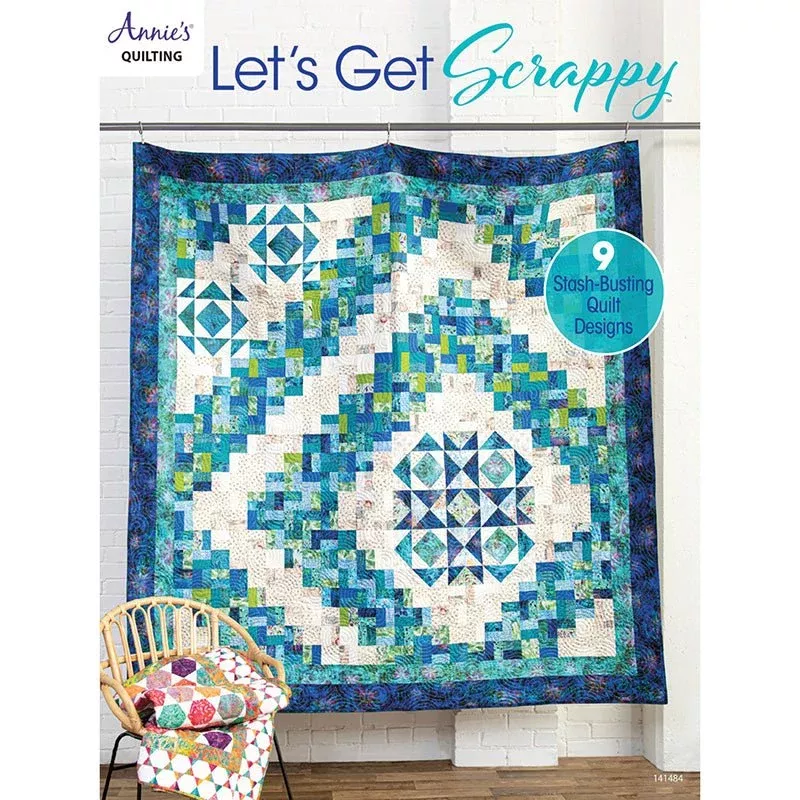 Let's Get Scrappy Quilt Pattern Book