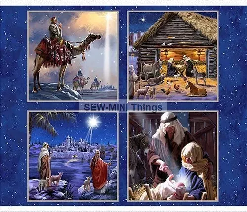 LET US ADORE HIM FROM 3 WISHES FABRICS