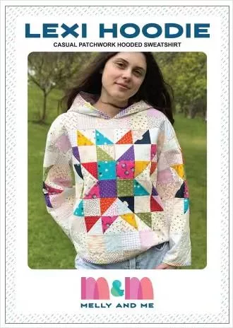 Lexi Hoodie PATTERN by Melly and Me (Sizes XS to 6XL)