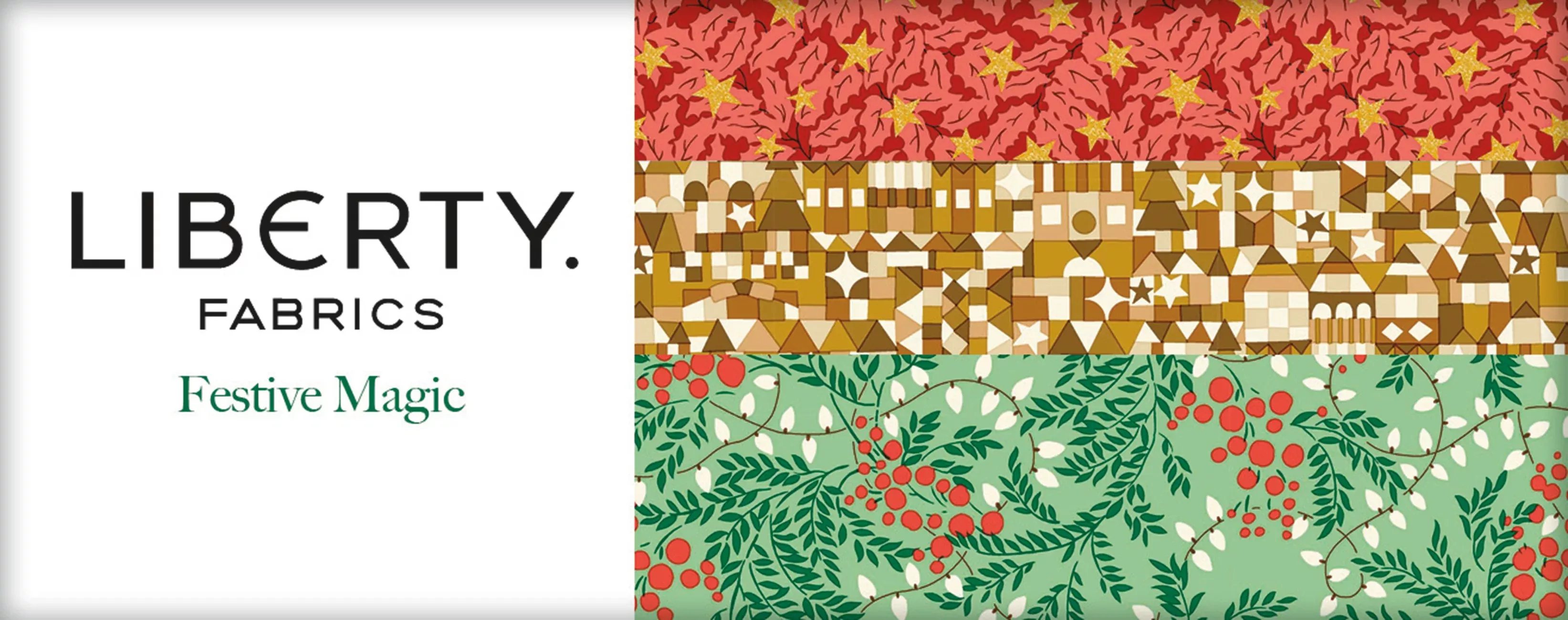 Liberty Festive Magic 2.5in Strips, 40 Pcs.