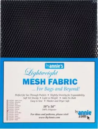 Lightweight Mesh Fabric by Annie's - Navy