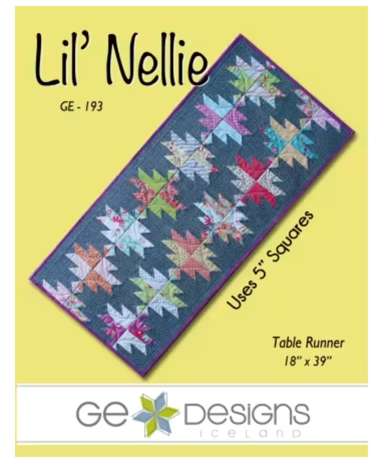 Lil' Nellie Kit w/Letter to Cupid, top only 18x39 Tablerunner
