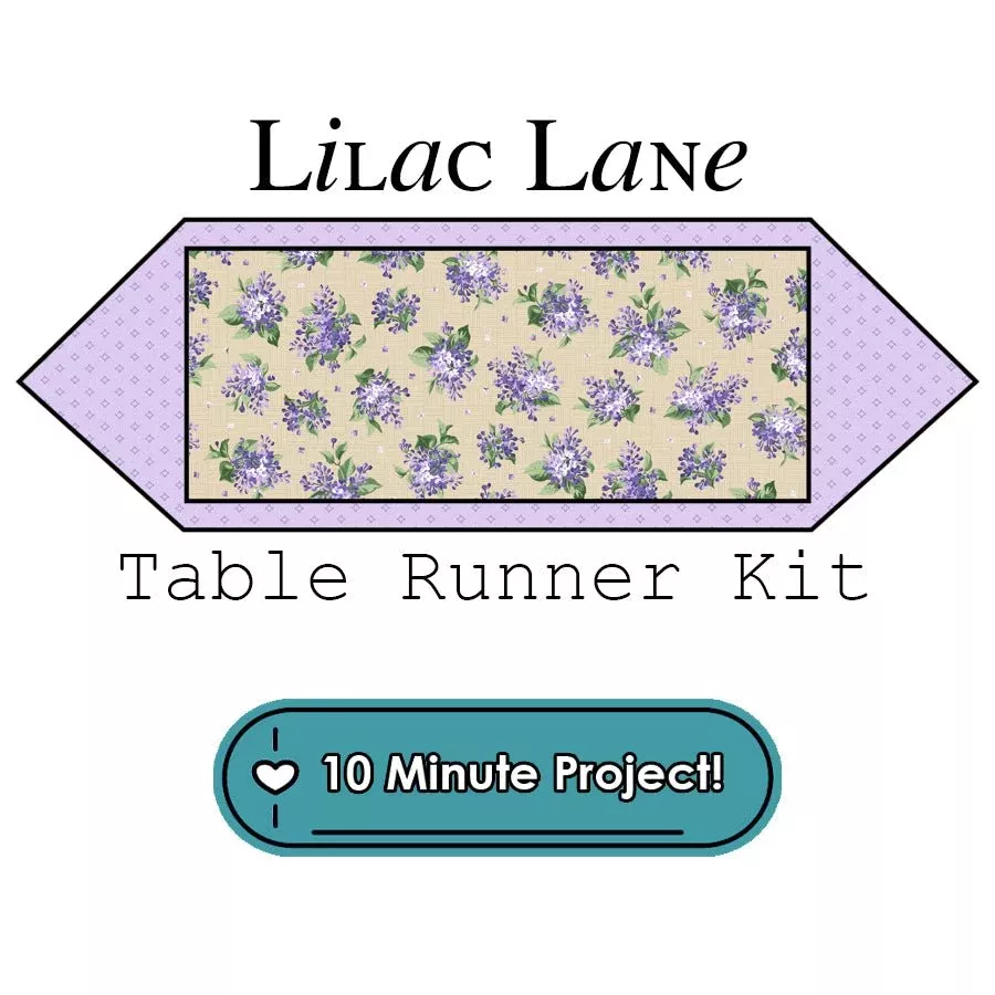 Lilac Lane 10 Minute Table Runner Kit Maywood