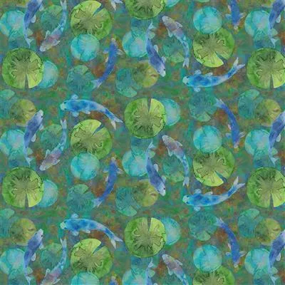 Lily Pond by Sue Zipkin for Clothworks