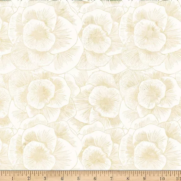 Linear Peony Bali Batiks by Hoffman Fabrics
