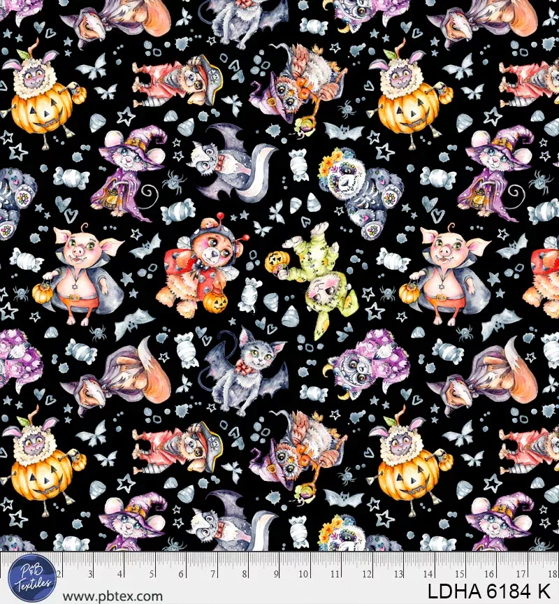Little Darlings Halloween -Costumes Black