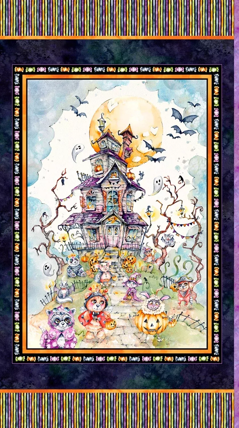 Little Darlings Halloween - Haunted House Panel