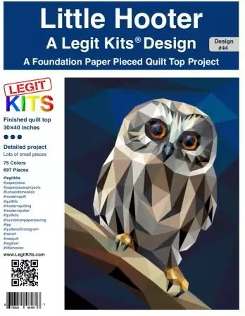 Little Hooter PATTERN - A Legit Kits Design #44
