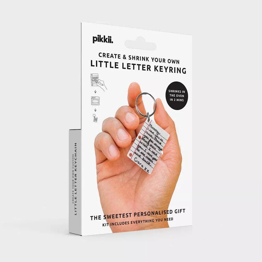 Little Letter Shrink Keyring Kit | Craft Kits | DIY Kits