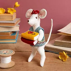 Little Mouse Wool Mix Felt Craft Kit