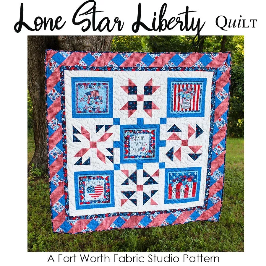 Lone Star Liberty | PDF Quilt Pattern