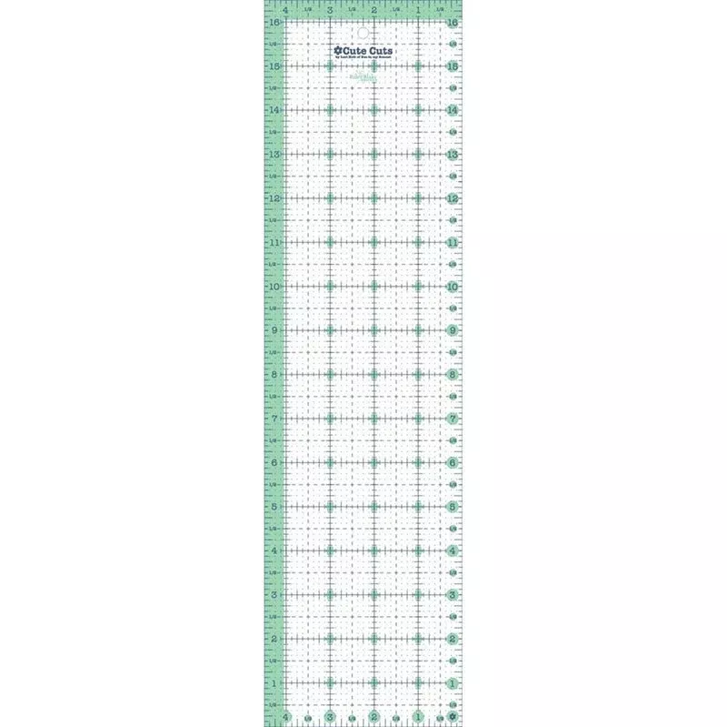 Lori Holt 4 ½" x 16 ½" Cute Cuts Ruler by Riley Blake