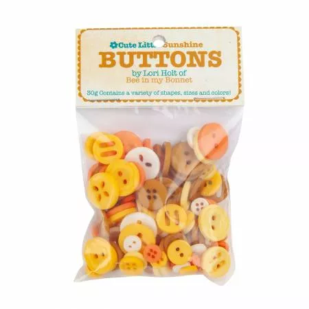Lori Holt Cute Little Buttons Sunshine Assortment