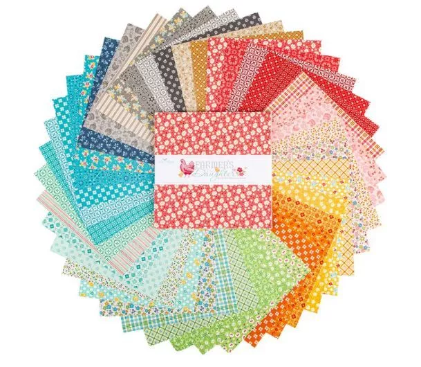 Lori Holt Farmer's Daughter 5in Squares, 42pcs