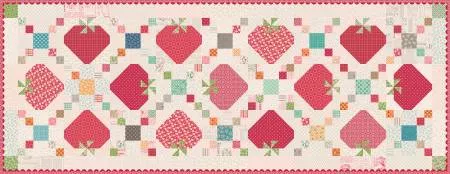Lori Holt Farmer's Daughter Sweet Strawbery Patch Runner Kit