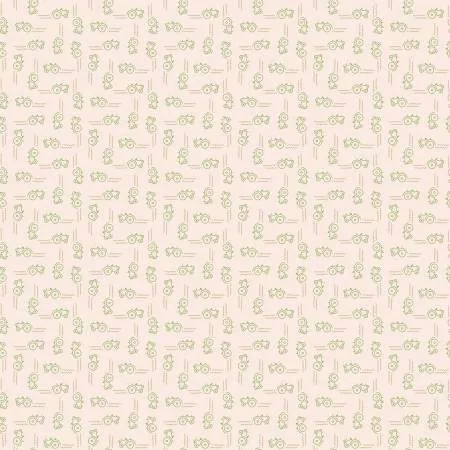 Lori Holt Farmer's Daughter Tractors Background Thyme