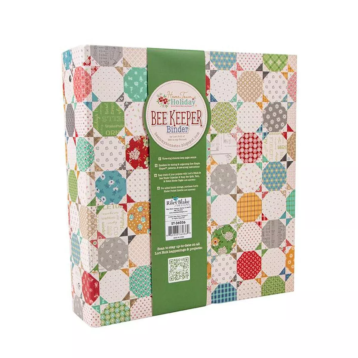 Lori Holt Home Town Holiday Bee Keeper Binder
