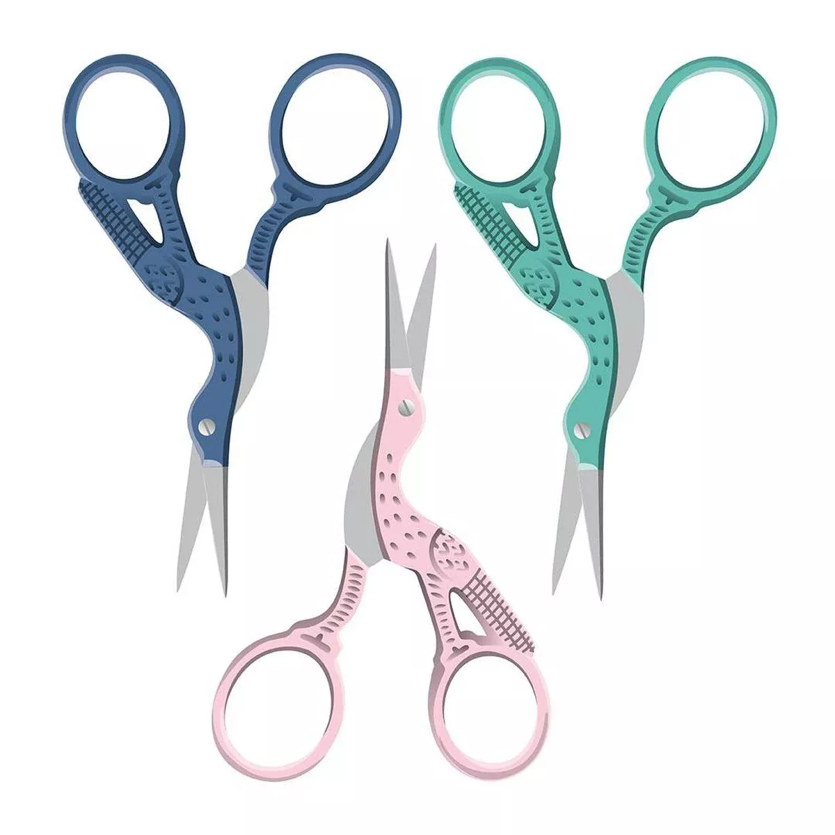 Lori Holt Stork Scissors-colors vary
