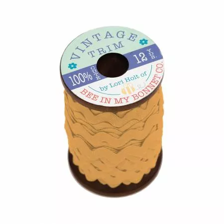 Lori Holt Vintage Trim Cider 3/8in x 12yd