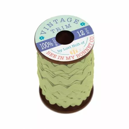 Lori Holt Vintage Trim Lettuce 3/8in x 12yd