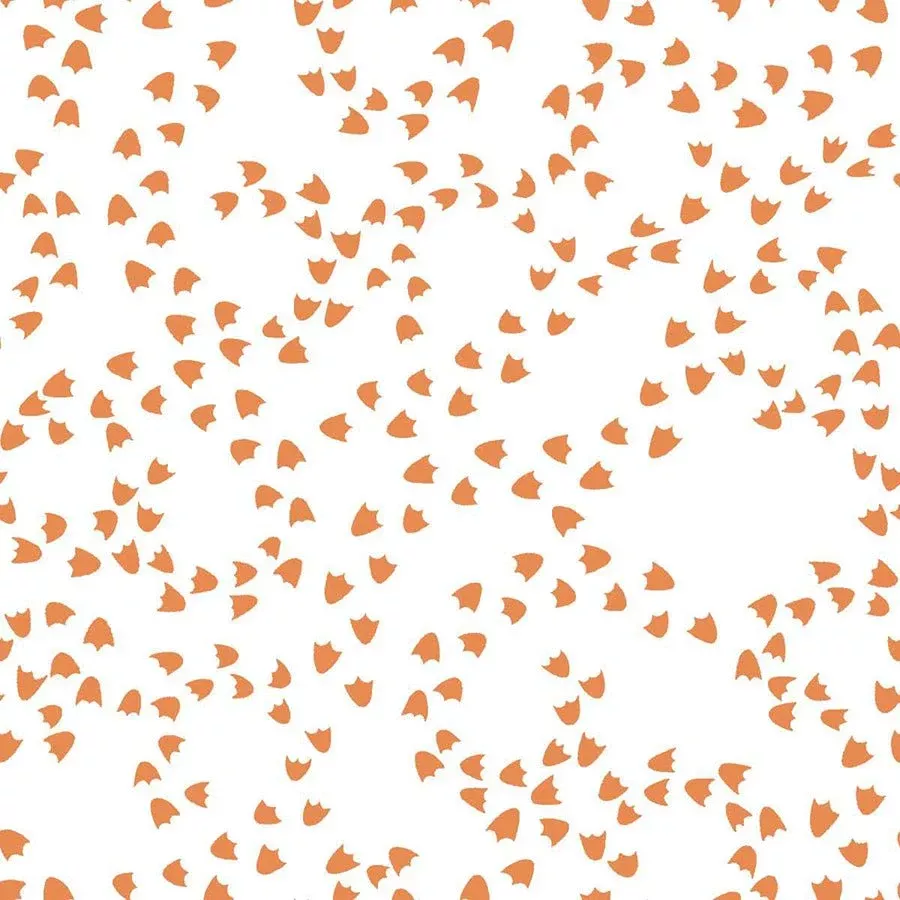 Lucky Duck Duck Foot Print Orange