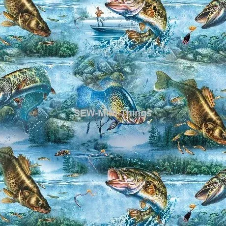 THE LURE OF FISHING FROM QT FABRICS
