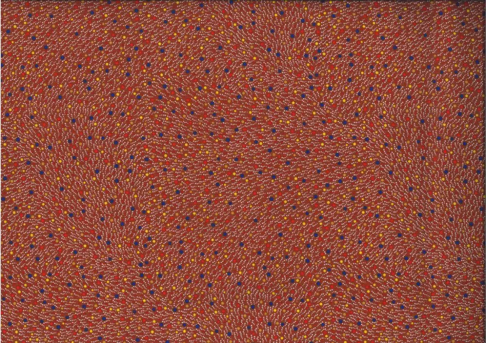 M&S Textiles Bush Worm Brown Fabric
