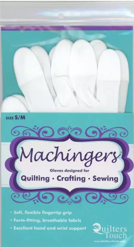 Machingers Gloves designed for Quilting, Crafting & Sewing-Size S/M