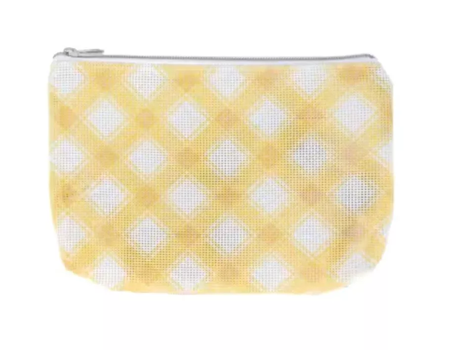 Mad about Plaid Mini Bag-Cornsilk