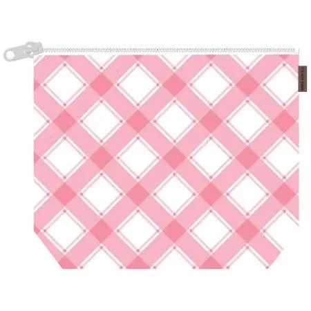 Mad for Plaid Project Bag-Peony