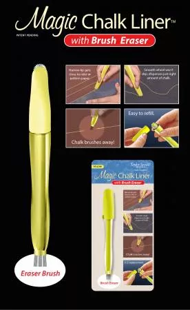 Magic Chalkliner Yellow With Brush Eraser 219652A