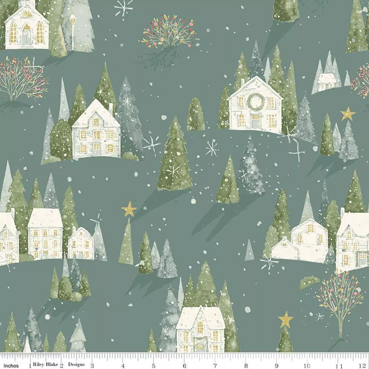 Magical Winterland in Winter Home Sweet Home by Riley Blake C14940-WINTER