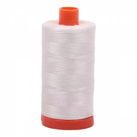 Mako Cotton Thread Solid 50wt 1422yds Muslin by Aurifil USA A1050-2311
