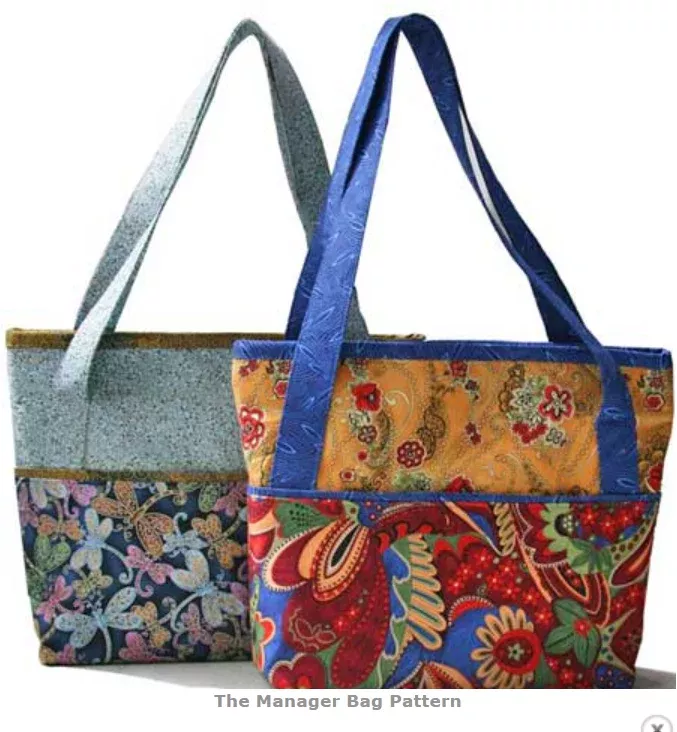 The Manager - Bag Pattern by Brenda Wineman