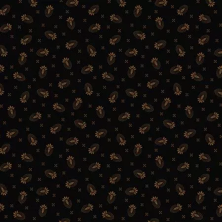 Marcus Fabrics 42" Cotton Black Sheep Thistle by: Pam Buda R171934D-black