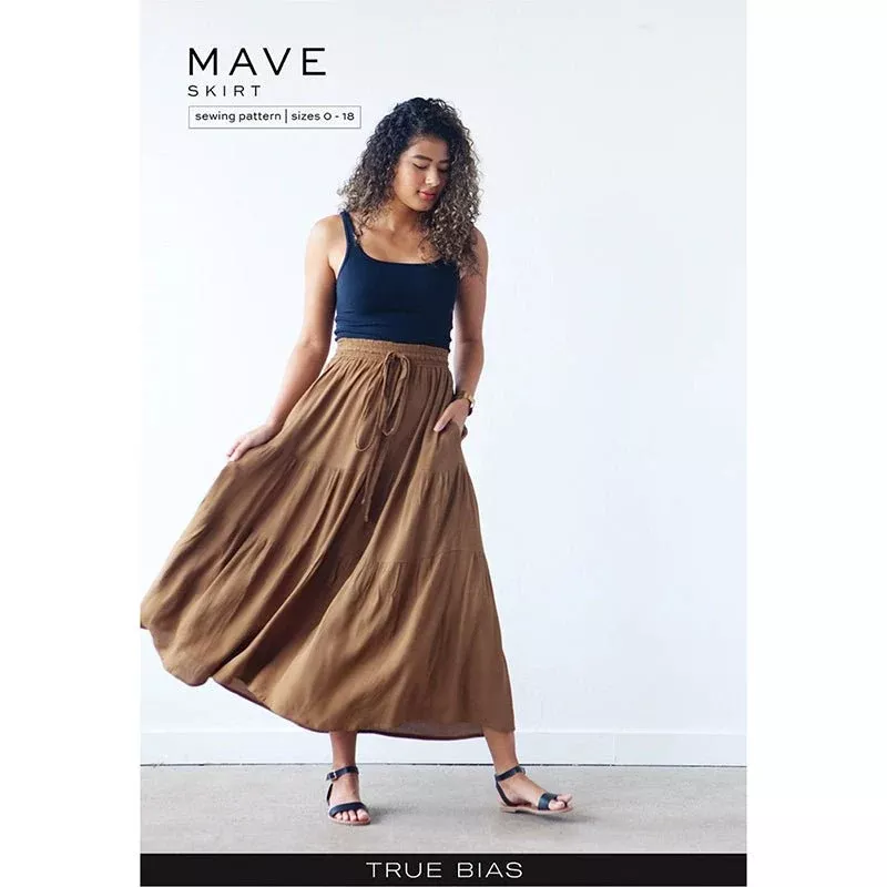 Mave Skirt Pattern Sizes 0-18