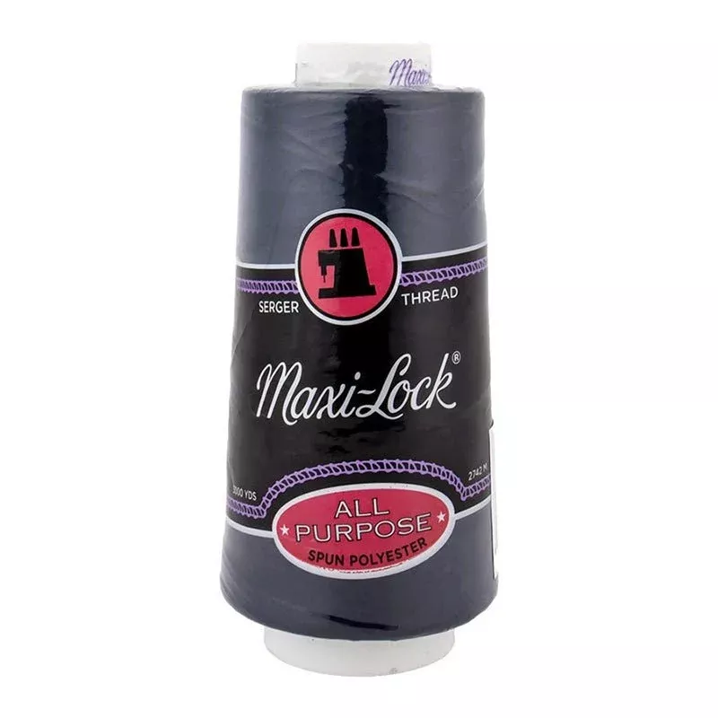 Maxi-Lock All Purpose Serger Thread Cone Navy