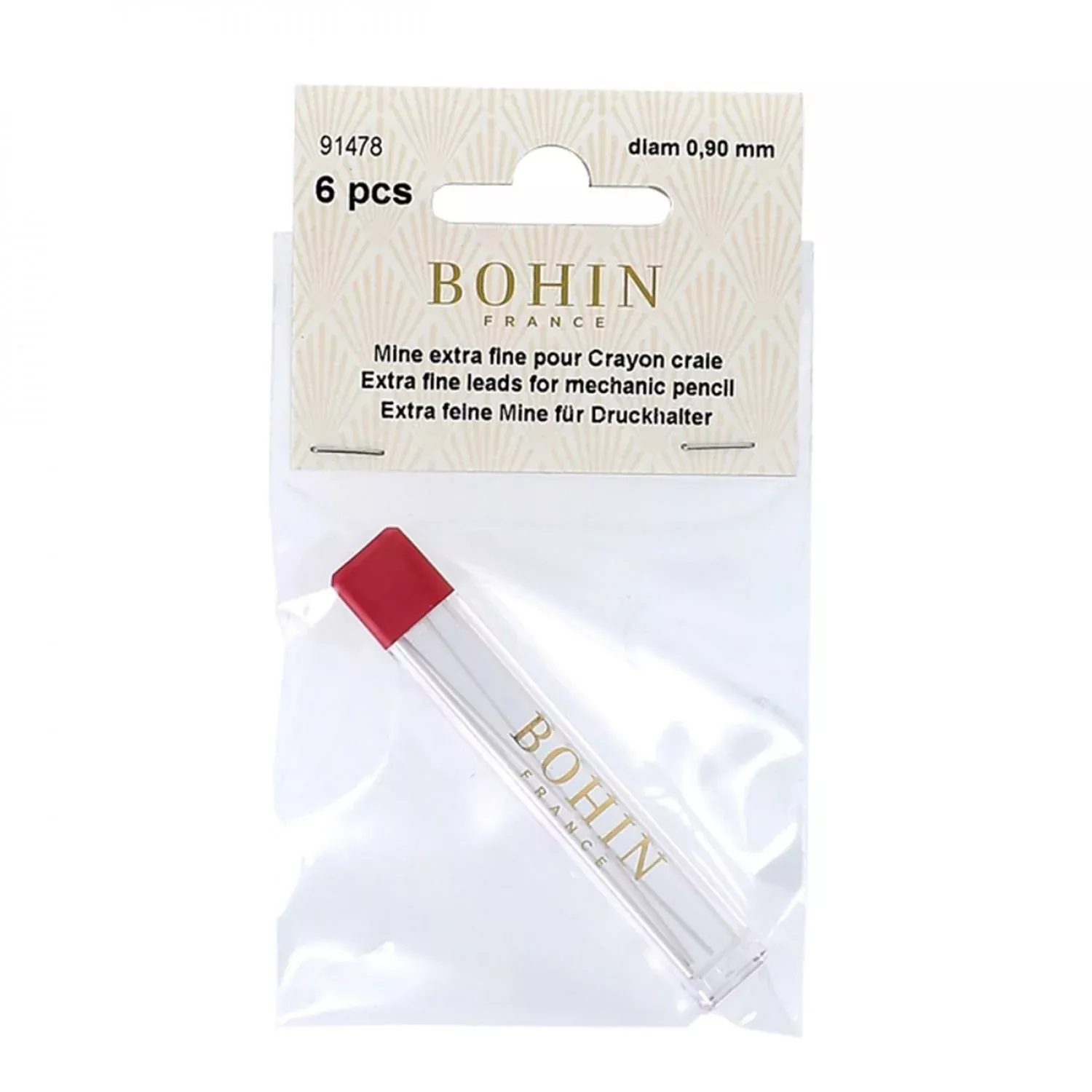 Mechanical Pencil Refill - White 6 leads .9mm - 91478
