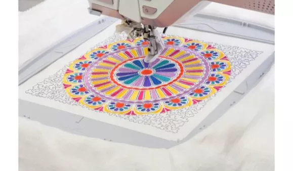 Mega Quilter's Hoop 260x260mm (10"x10") - 9 - Husqvarna Viking
