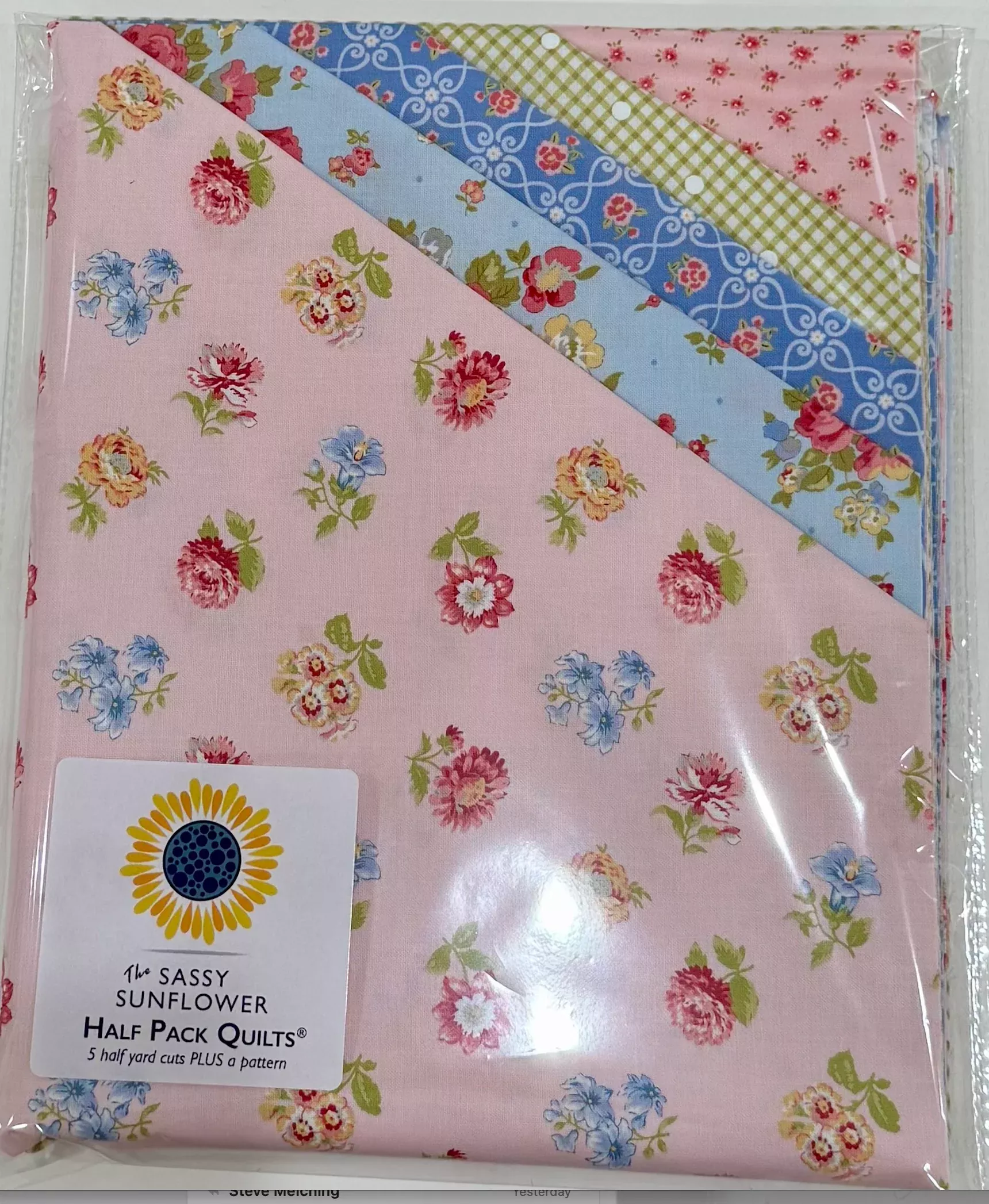 Memory Lane-The Sassy Sunflower-Half Pack Kit