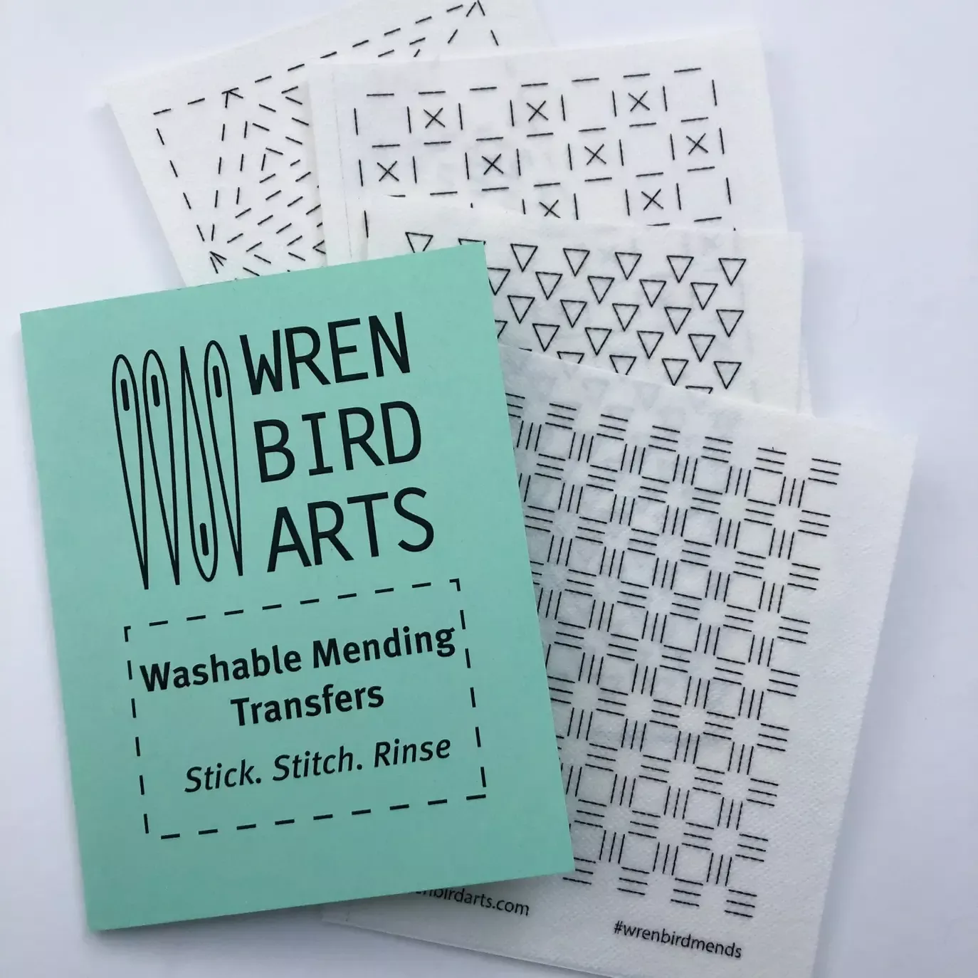 Mending Transfers Green
