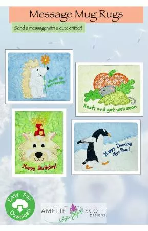 Message Mug Rugs
