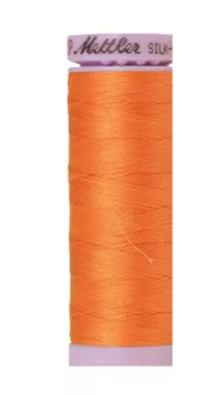 METTLER-Silk-Finish 50wt Solid Cotton Thread 164yd/150M Harvest