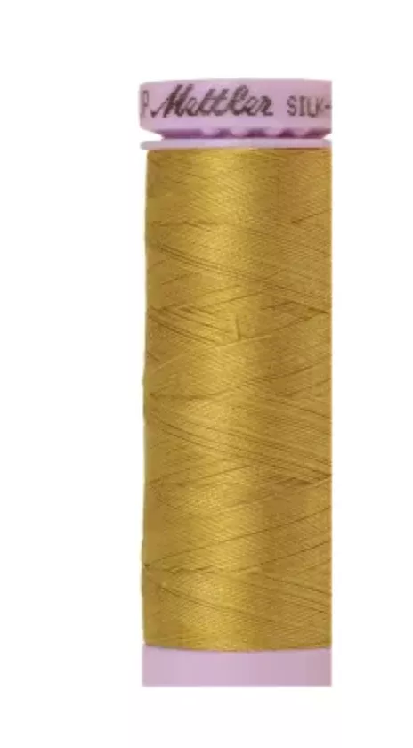 METTLER-Silk-Finish 50wt Solid Cotton Thread 164yd/150M Ochre