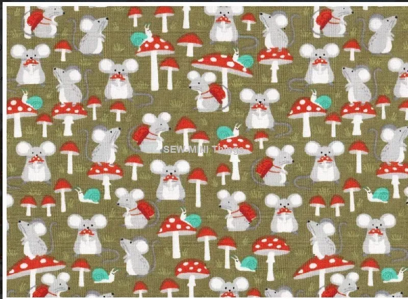 MICE AND MUSHROOMS FROM SPRINGS CREATIVE