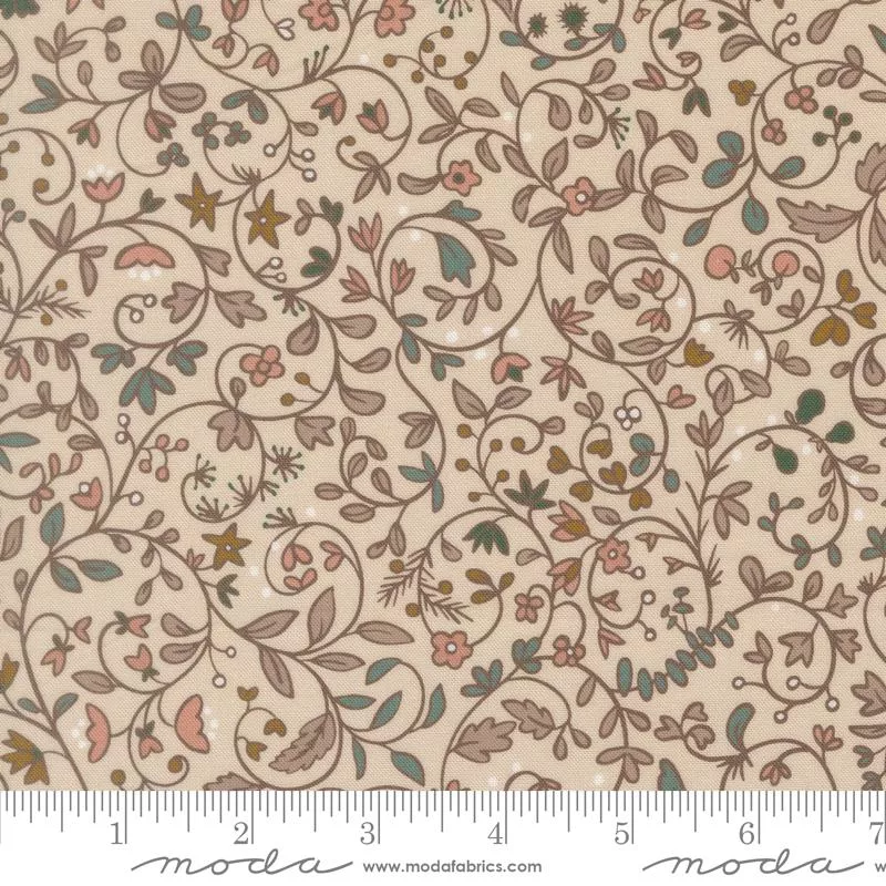 Midnight Fleur : Gilded Vines Smoke - #38171-12 - Jessica Rose