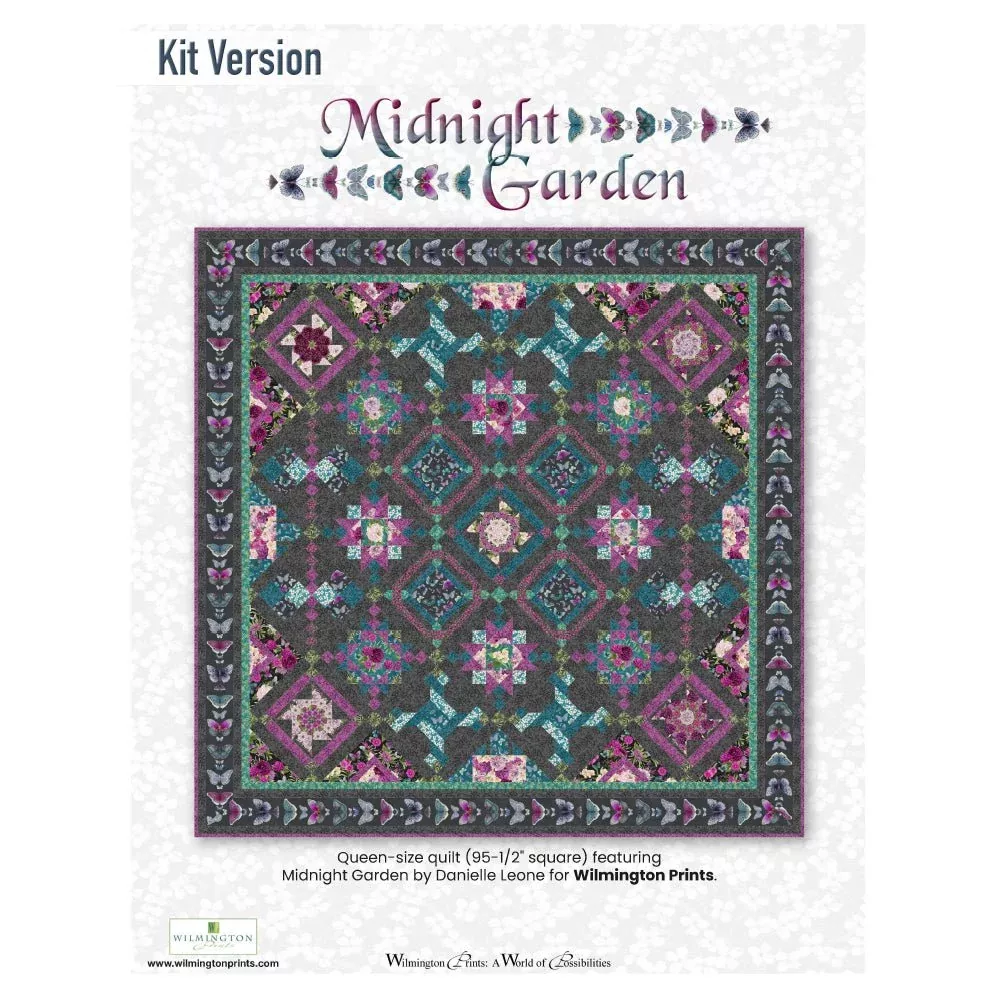 Midnight Garden Quilt Pattern from Wilmington PDF Download