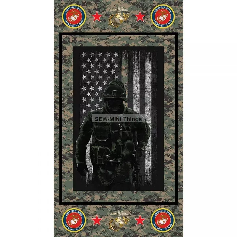 MILITARY PANEL PRINTS FROM SYKEL–MARINES
