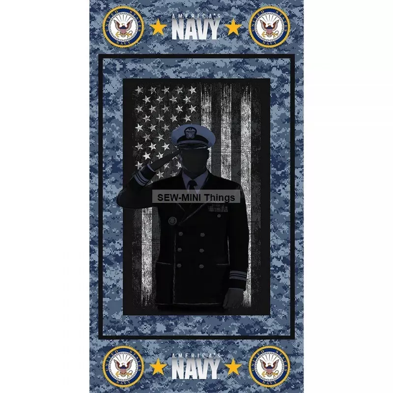 MILITARY PANEL PRINTS FROM SYKEL–NAVY